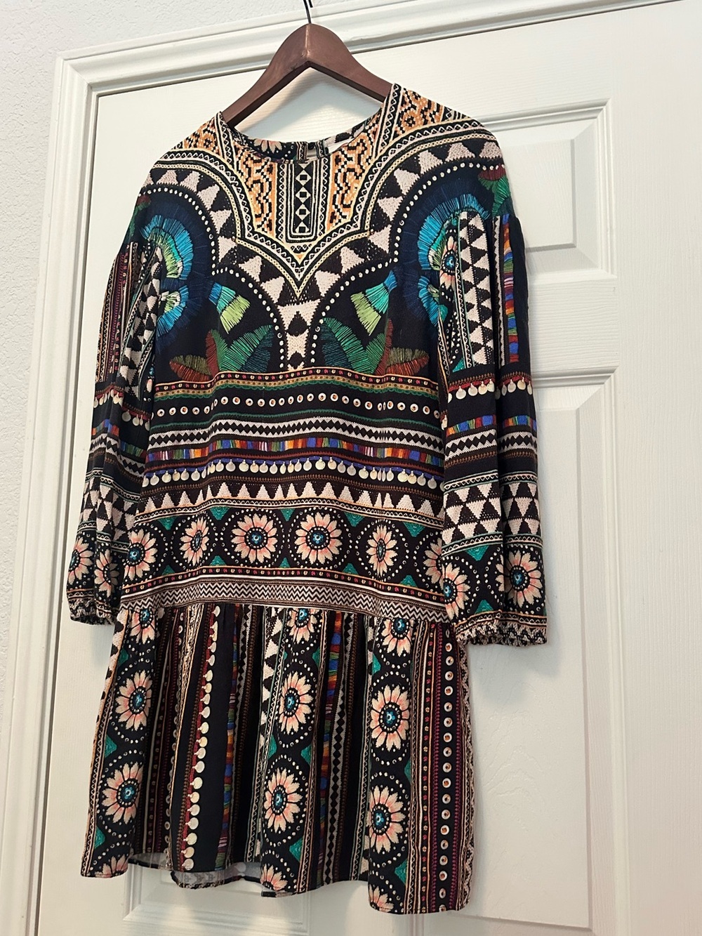 FARM Rio Carlotta Tunic Dress - Size Small - Picture 4 of 9